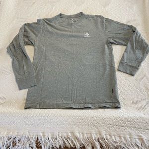 Women’s Gray Converse Long Sleeve (M)